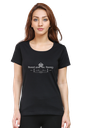 quotes printed classic T-shirt 