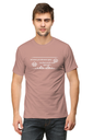Male quotes printed Cotton tee