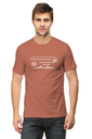 Male quotes printed Cotton tee