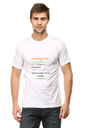 Spiritual knowledge is the true knowledge. Printed T-shirt 