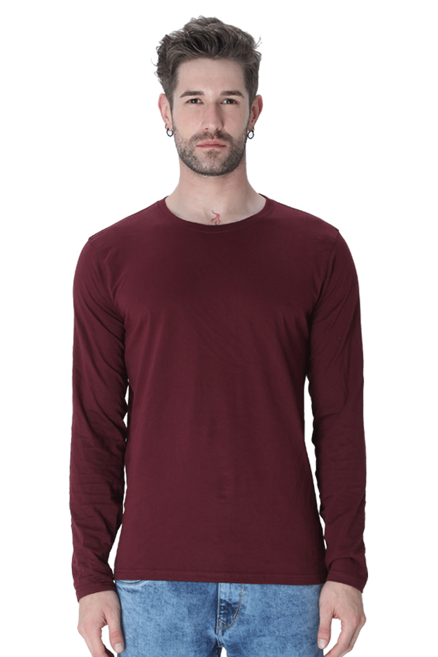Male Round Neck Full Sleeve