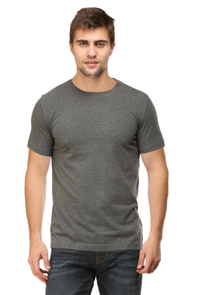 Male Vneck Half Sleeve T-Shirt