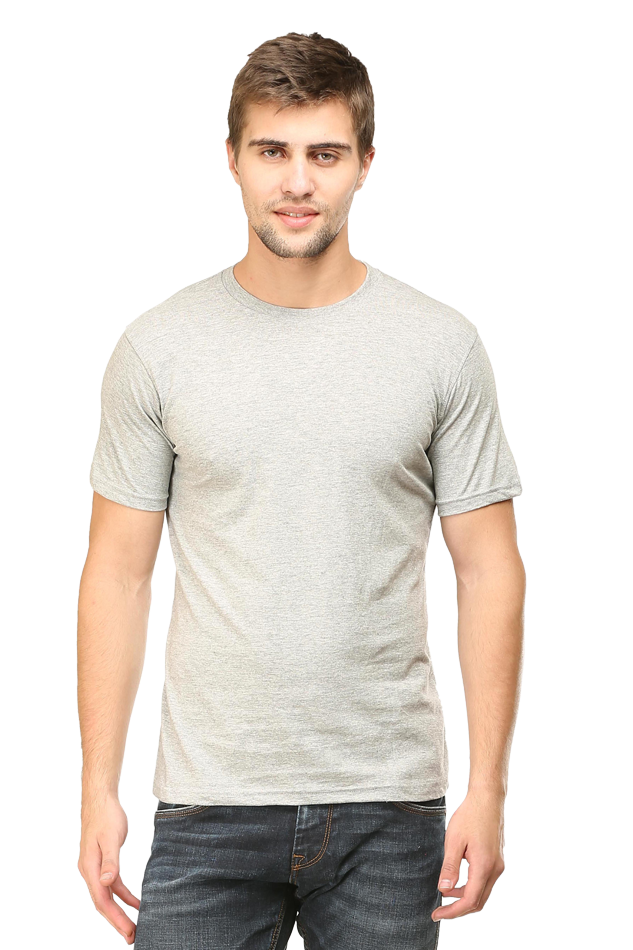Male Vneck Half Sleeve T-Shirt