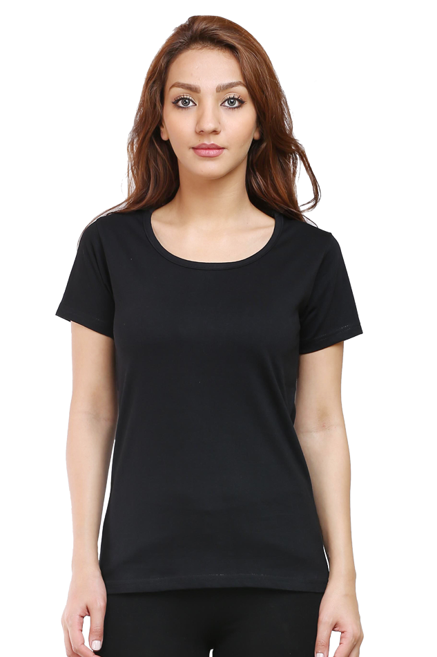 Female Round Neck Half Sleeve Classical 