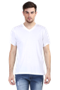 Male Vneck Half Sleeve T-Shirt