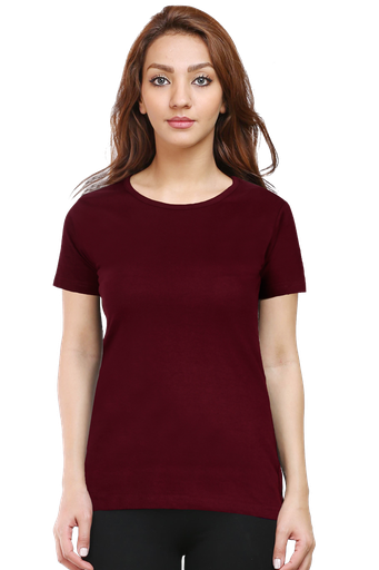 Female Round Neck Half Sleeve Classical 